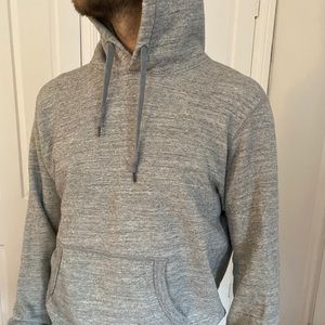 Uniqlo Heather Grey Hooded Sweatshirt